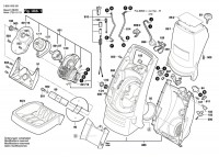 Bosch 3 600 H53 571 AXT RAPID 2000 Chopper 230 V / GB Spare Parts AXTRAPID2000